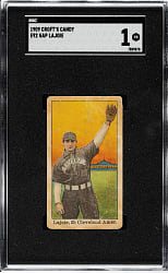 1909 E92 Croft's Candy Nap Lajoie SGC POOR 1