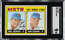 1967 Topps #581 Tom Seaver Rookie SGC MINT 9