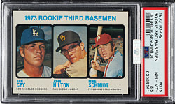 1973 Topps #615 Mike Schmidt Rookie PSA NM-MT+ 8.5 (MBA Silver Diamond)