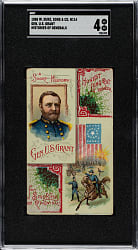 1888 N114 Duke "Histories of Generals" General U.S. Grant SGC VG/EX 4