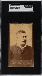 1889 N150 Honest Long Cut John L. Sullivan Portrait Facing Left SGC Authentic