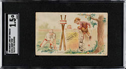 1893 N135 Duke Talk of the Diamond "A Short Stop" SGC FAIR 1.5