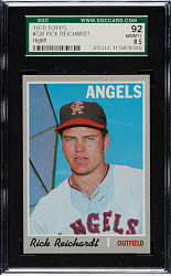 1970 Topps #720 Rick Reichardt SGC NM/MT+ 92
