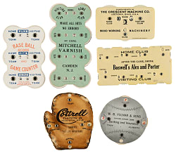 Vintage Baseball Scorer Collection (6)