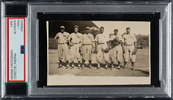 Circa 1940s Leones Del Habana (Cuban League) Original Photograph PSA/DNA Type I