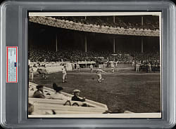 1913 World Series Philadelphia Athletics vs. New York Giants with Jim Thorpe Original Underwood & Underwood Photograph PSA/DNA Type I