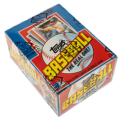 1982 Topps Unopened Wax Box (36 Packs) - BBCE