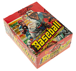 1978 Topps Unopened Wax Box (36 Packs) - BBCE
