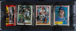 1983 Topps Unopened Rack Pack - Tony Gwynn Rookie on Top - BBCE