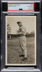 Circa 1915-1919 Happy Felsch Original Photograph PSA/DNA Type I - Black Sox