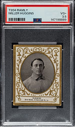 1909 T204 Ramly Tobacco Miller Huggins PSA VG+ 3.5