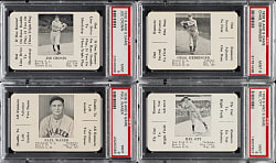 1936 S & S Game Card PSA MINT 9 Complete Set (52)