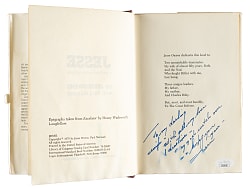 1978 Jesse Owens Signed "The Man Who Outran Hitler" Book Inscribed to His Wife - JSA