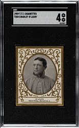 1909 T204 Ramly Tobacco Charley O'Leary SGC VG/EX 4 - T.T.T. Advertisement