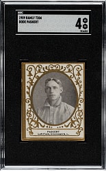 1909 T204 Ramly Tobacco Dode Paskert SGC VG/EX 4