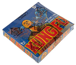 Rare 1973 Topps "Kung Fu" Original Unopened Wax Box (48 Packs) - BBCE