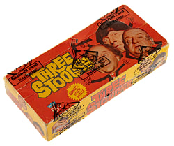 1966 Fleer "Three Stooges" Unopened Wax Box (24 Packs) - BBCE
