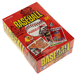 1984 Donruss Unopened Wax Box (36 Packs) - BBCE