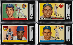 1955 Topps Near-Complete Set (199/206)