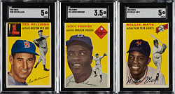 1954 Topps Near-Complete Set (249/250)