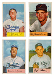 1954 Bowman Near-Complete Set (221/224)