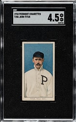 1909-1911 T206 White Border John Titus SGC VG/EX+ 4.5