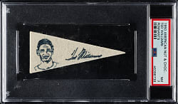 1950 F150 American Nut & Chocolate Co. Pennants Ted Williams PSA NM 7