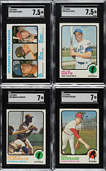 High-Grade 1973 Topps Complete Set (660)