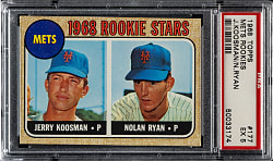 1968 Topps #177 Nolan Ryan Rookie PSA EX 5