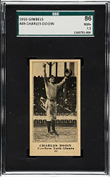 1916 Gimbels #49 Charles Dooin SGC NM+ 86 - The ONLY Graded Example!