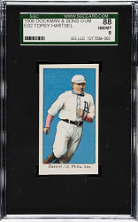 1909 E92 Dockman & Sons Topsy Hartsel SGC NM/MT 88 - 1 of 2 - Highest Graded!