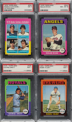 High-Grade 1975 Topps Mini Complete Set (660)