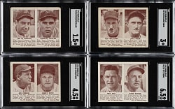 1941 R330 Double Play Near-Complete Set (58/75)