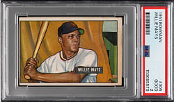 1951 Bowman #305 Willie Mays Rookie PSA GOOD 2
