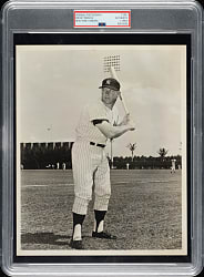 Circa 1960s Mickey Mantle Original New York Yankees Photograph PSA/DNA Type I