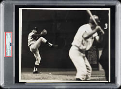 1964 Sandy Koufax Third No-Hitter Original United Press International Photograph PSA/DNA Type I