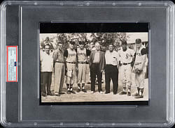 1961 Roberto Clemente, George Sisler, Bob Friend, and Don Hoak Original Photograph PSA/DNA Type I