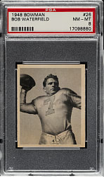 1948 Bowman Football #26 Bob Waterfield Rookie PSA NM-MT 8