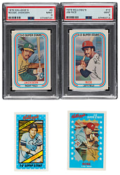 High-Grade 1976 to 1983 Kellogg's Complete Set Collection (7 Sets, 424 Cards)