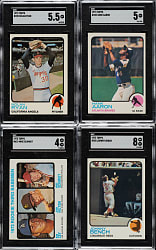 1973 Topps Complete Set (660) Including 57 SGC-Graded Cards
