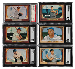 1955 Bowman PSA- and SGC-Graded Complete Set (320)