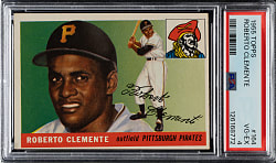 1955 Topps #164 Roberto Clemente Rookie PSA VG-EX 4