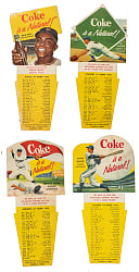 1952 Coca-Cola Playing Tips Complete Set (10) Plus Willie Mays Test Card