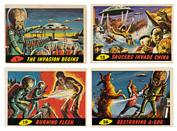 1962 Topps "Mars Attacks" Complete Set (55)