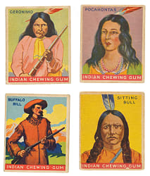 1933 R73 Goudey "Indian Gum" Complete Set (216) Plus Wrapper