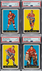High-Grade 1960-1961 Parkhurst Hockey Complete Set (61)