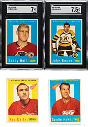 1959-1960 Topps Hockey Complete Set (66)