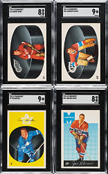 1962-1963 Parkhurst Hockey Near-Complete Set (54/56)