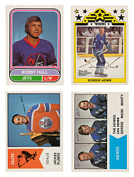 1973 to 1977 O-Pee-Chee WHA Complete Set Collection (5 Sets, 416 Cards)