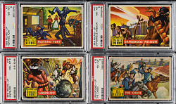 1956 Topps "Round Up" PSA-Graded Complete Set (80): #9 PSA Set Registry (GPA 6.23)